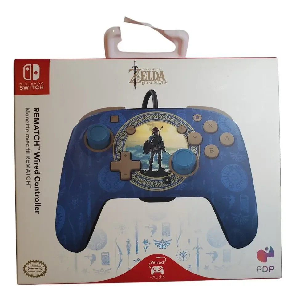 Nintendo Switch Wired Controller - Breath of the Wild - PowerA